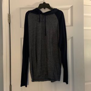 Dark Blue long sleeve hoodie